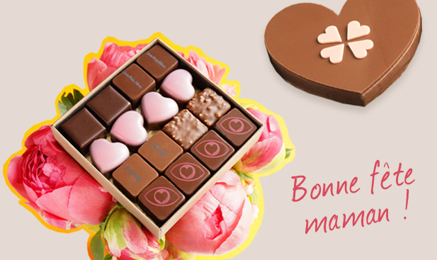 Collection chocolat Fête des Mères